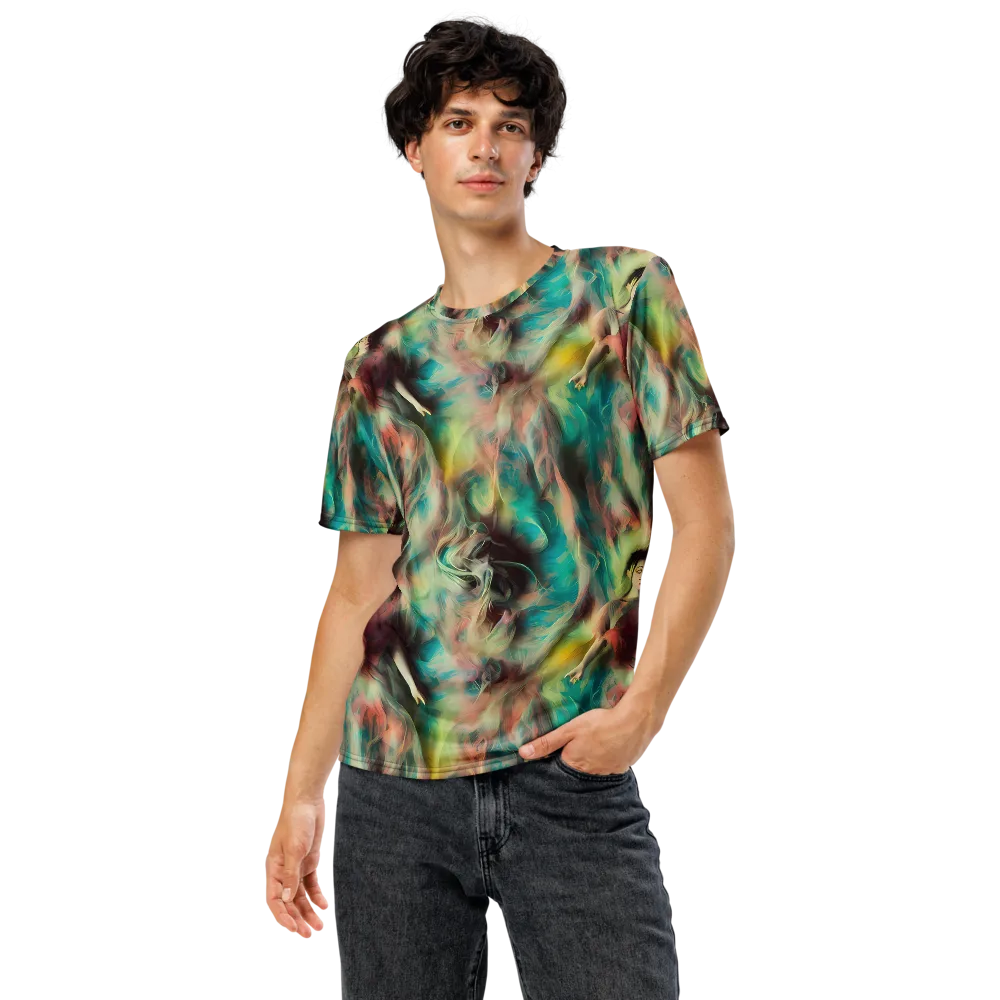 Enchanted Fusion on Men's Crew Neck T-Shirt — Front