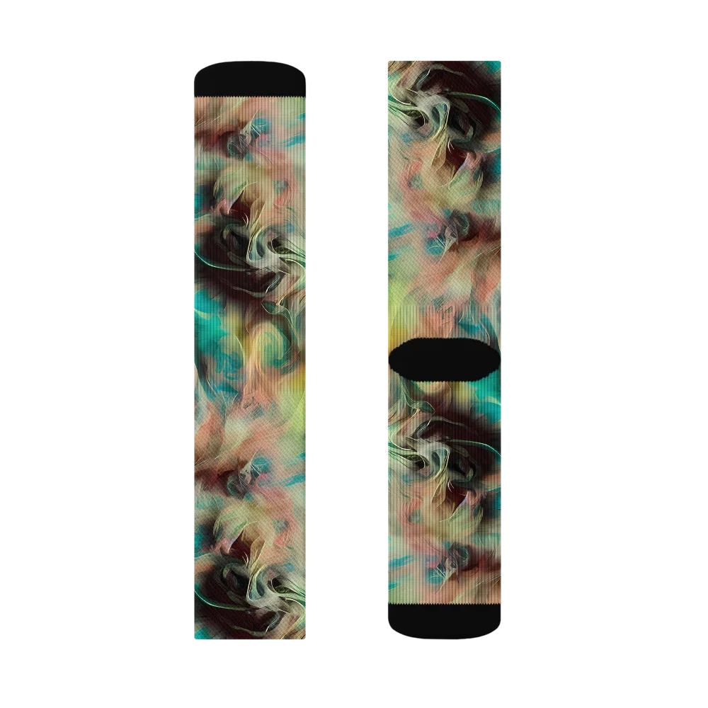 Enchanted Fusion on Socks — Right Sock