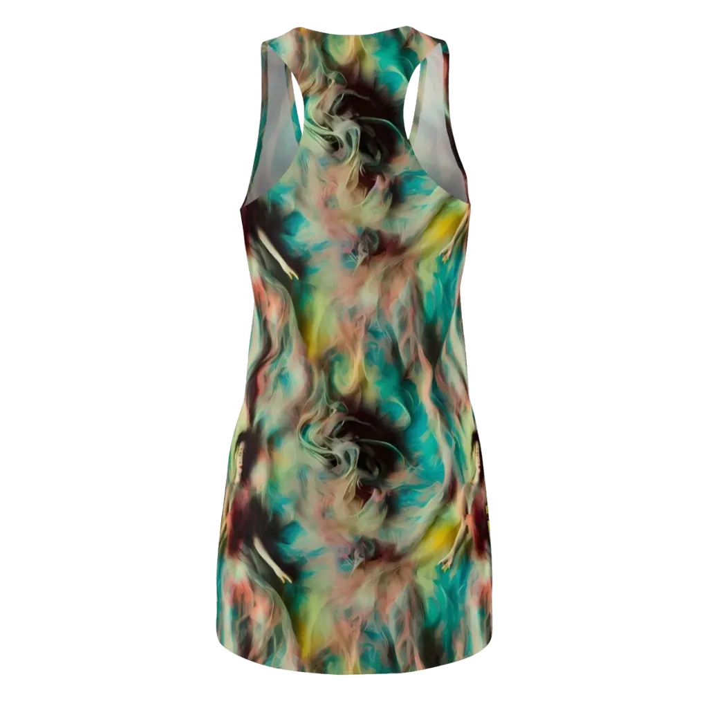 Enchanted Fusion on Racerback Dress — Back