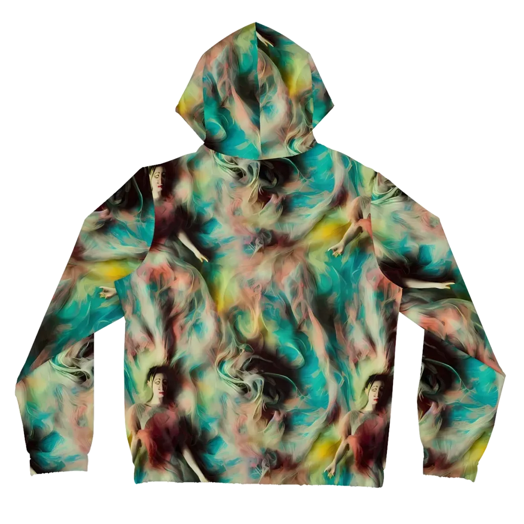Enchanted Fusion on Women's Full-Zip Hoodie — Back