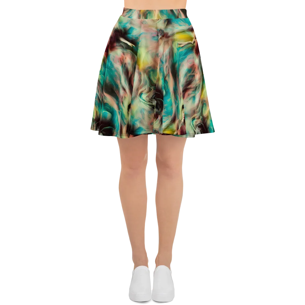 Enchanted Fusion on Skater Skirt — Front
