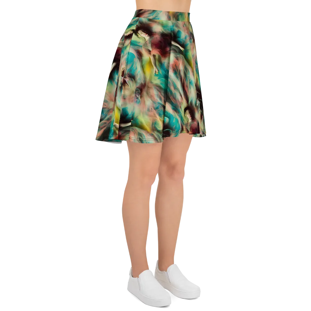 Enchanted Fusion on Skater Skirt — Right