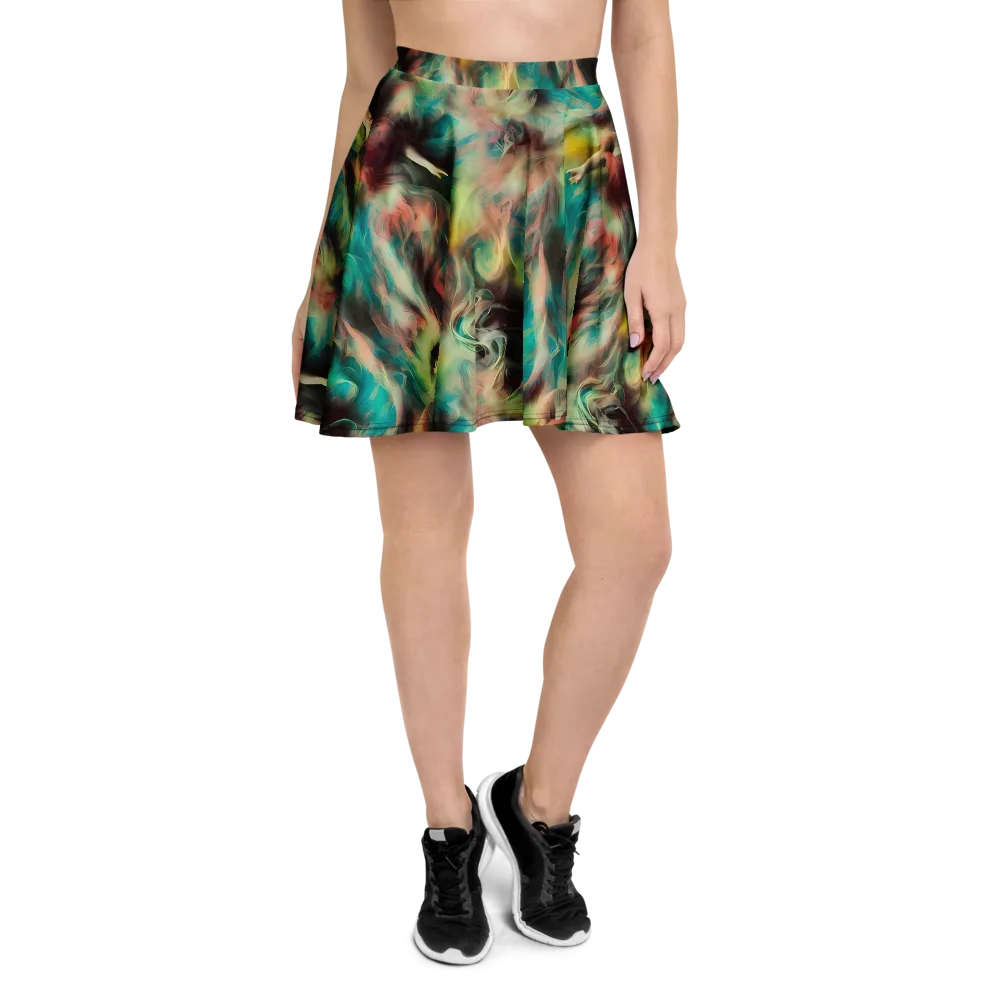 Enchanted Fusion on Skater Skirt — Front