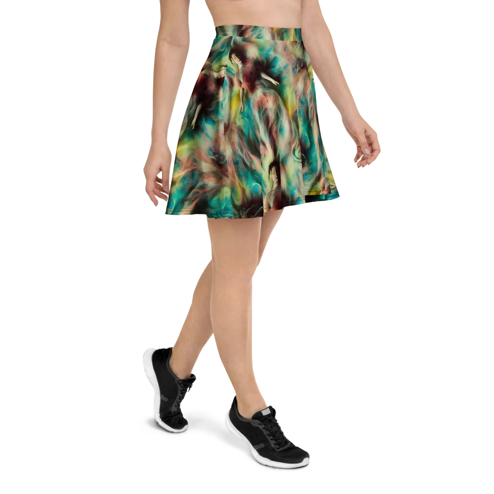 Enchanted Fusion on Skater Skirt — Right