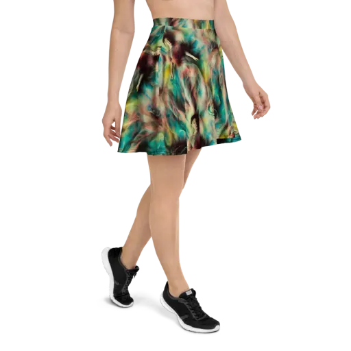 Enchanted Fusion on a Skater Skirt