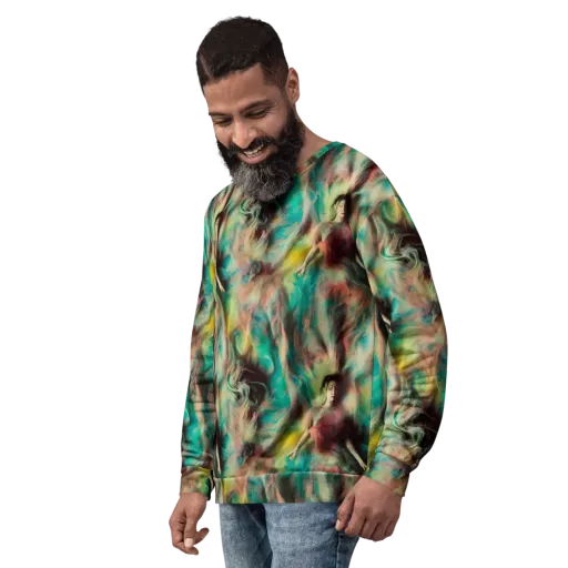 Enchanted Fusion on a Sweatshirt