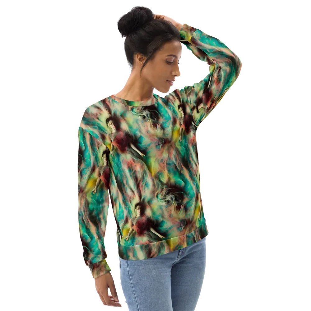 Enchanted Fusion on Sweatshirt — Right Front