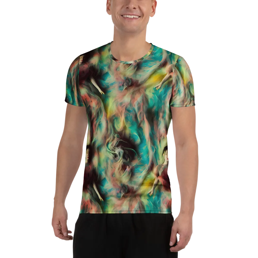 Enchanted Fusion on Men's Athletic T-Shirt — Front