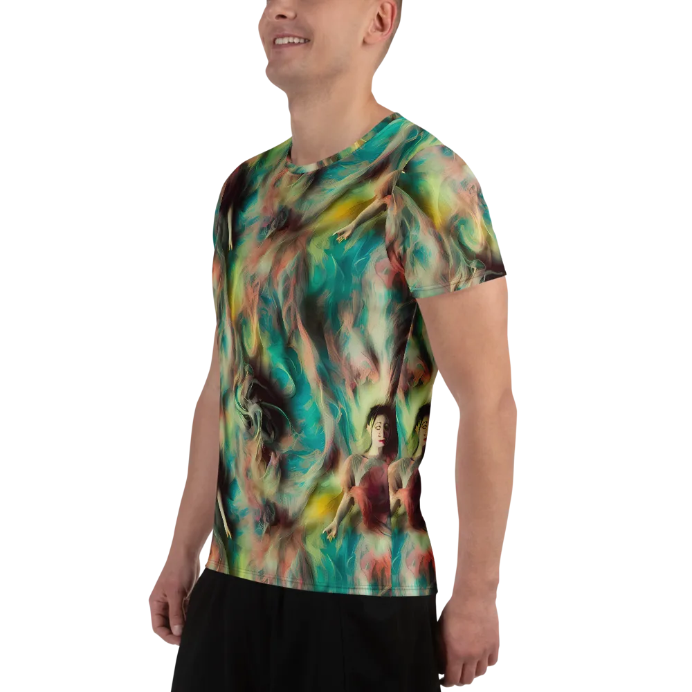 Enchanted Fusion on Men's Athletic T-Shirt — Left