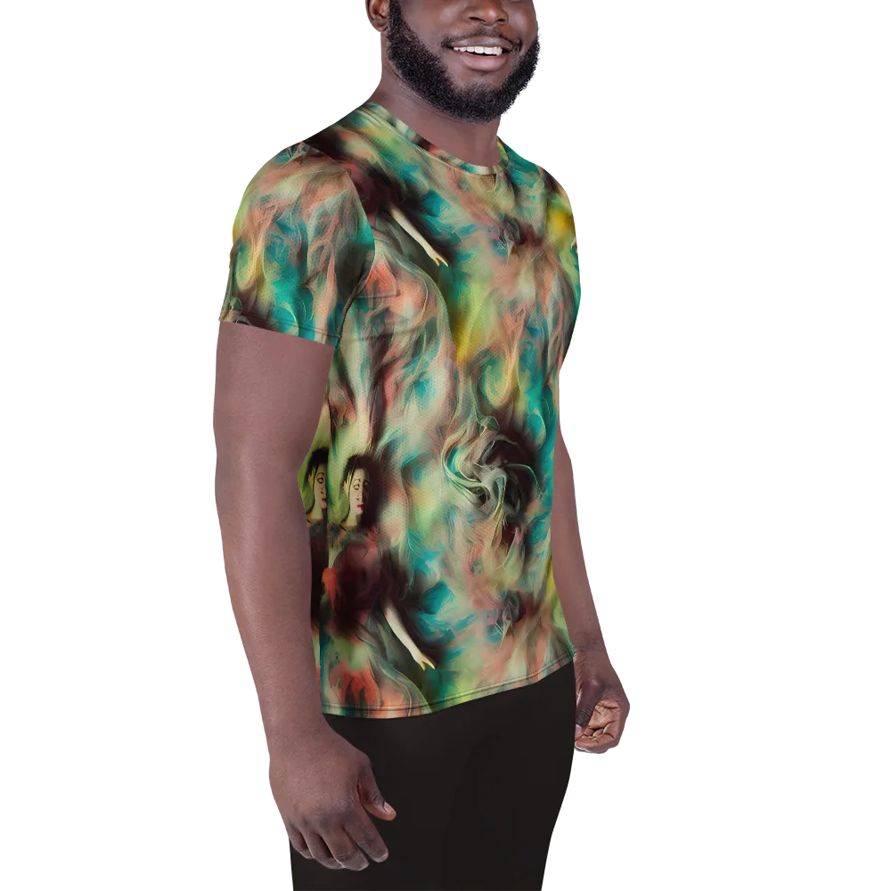 Enchanted Fusion on Men's Athletic T-Shirt — Right