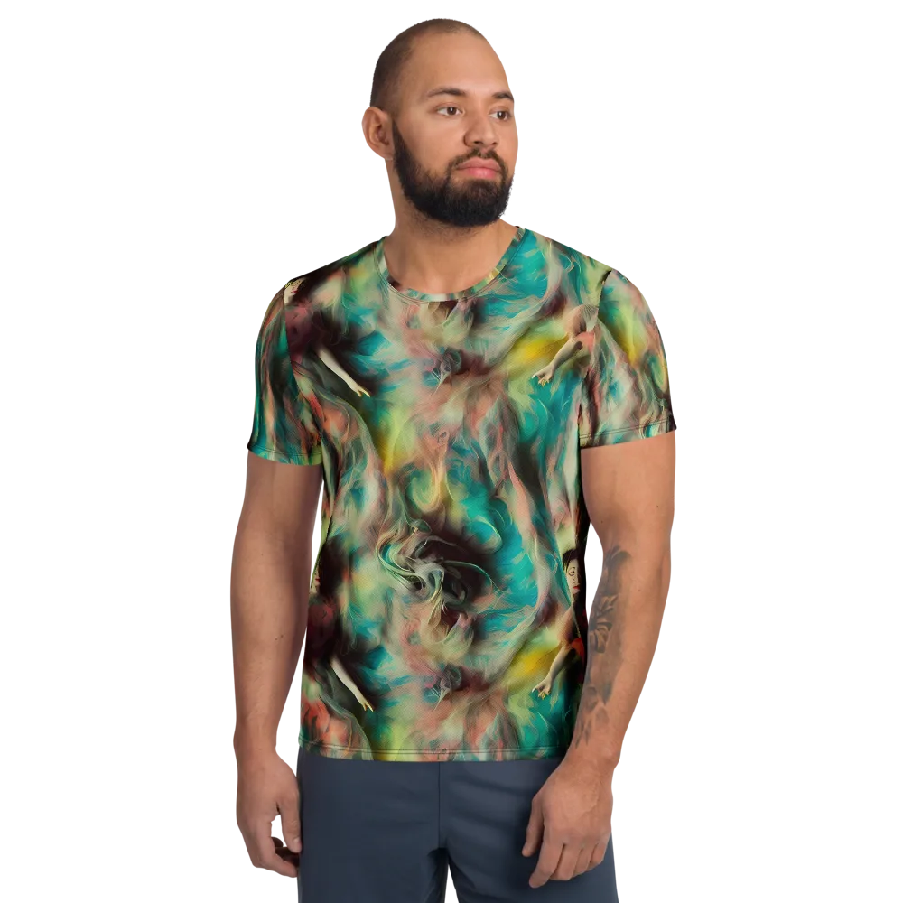 Enchanted Fusion on Men's Athletic T-Shirt — Front