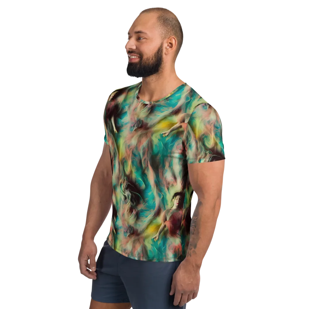 Enchanted Fusion on Men's Athletic T-Shirt — Left