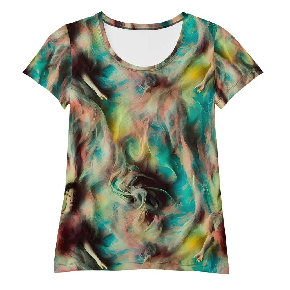 Enchanted Fusion on Women's Athletic T-Shirt — Front