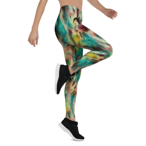 Enchanted Fusion on a Leggings