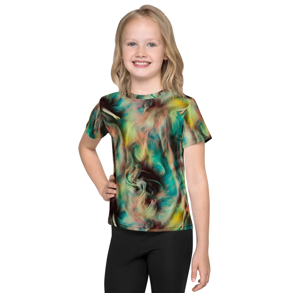 Enchanted Fusion on Kids Crew Neck T-Shirt — Front