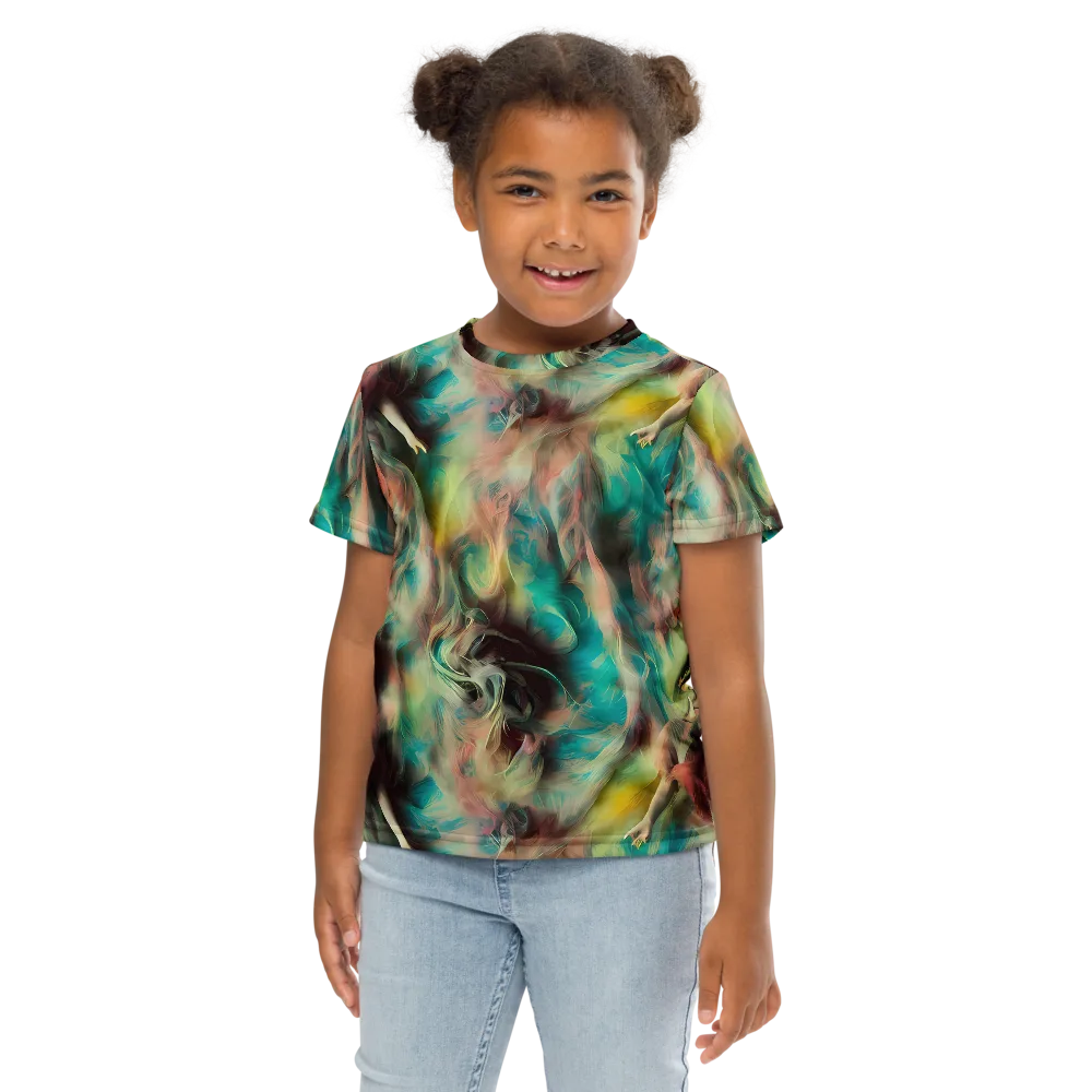Enchanted Fusion on Kids Crew Neck T-Shirt — Front