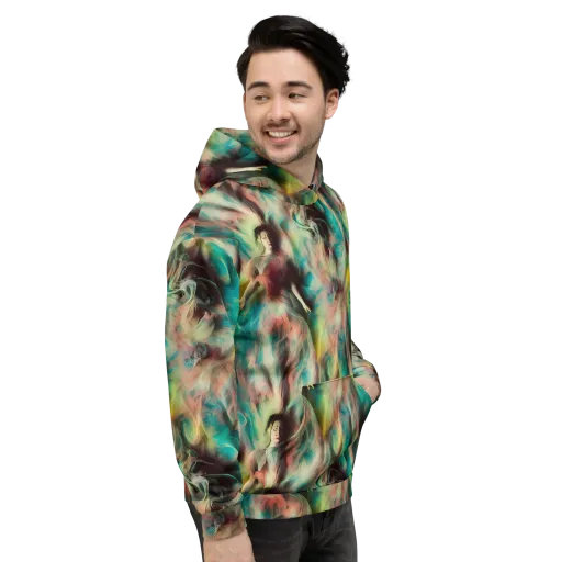 Enchanted Fusion on a Hoodie