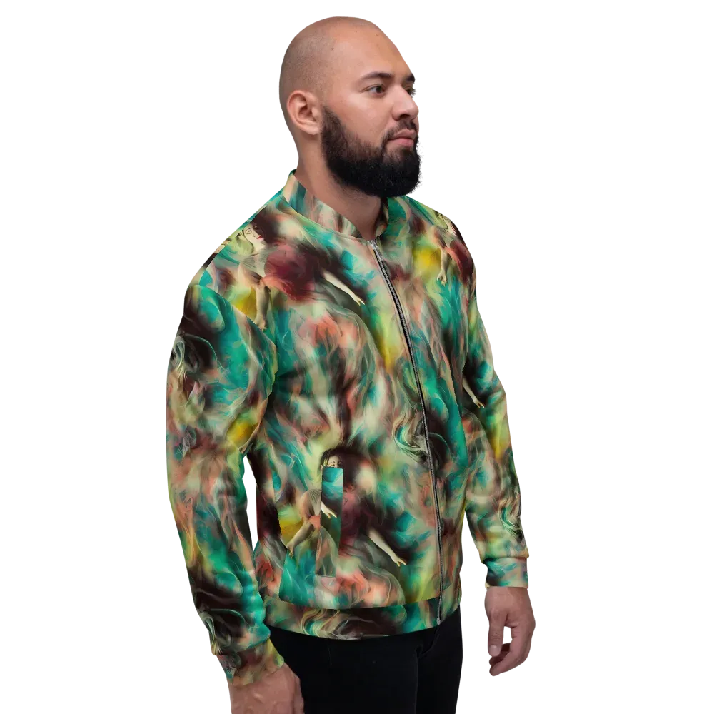 Enchanted Fusion on Bomber Jacket — Right