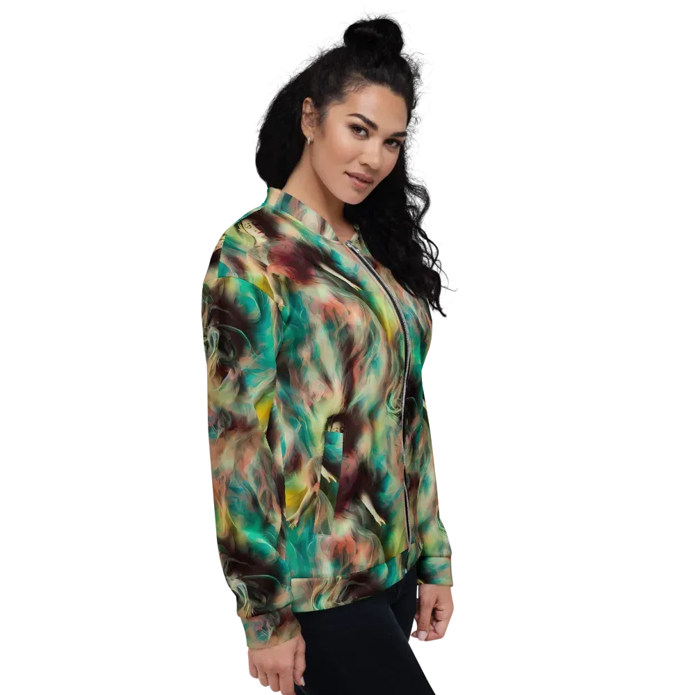 Enchanted Fusion on Bomber Jacket — Right