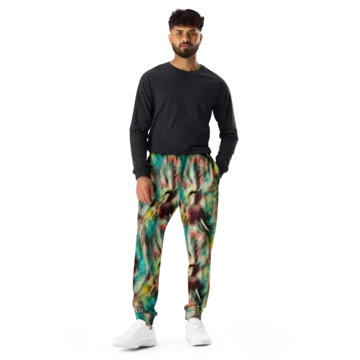 Enchanted Fusion on a Men's Joggers