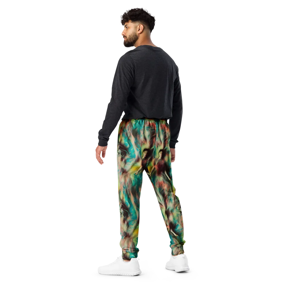 Enchanted Fusion on Men's Joggers — Back