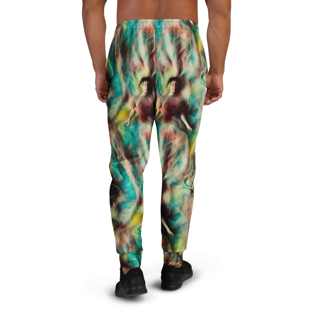 Enchanted Fusion on Men's Joggers — Back