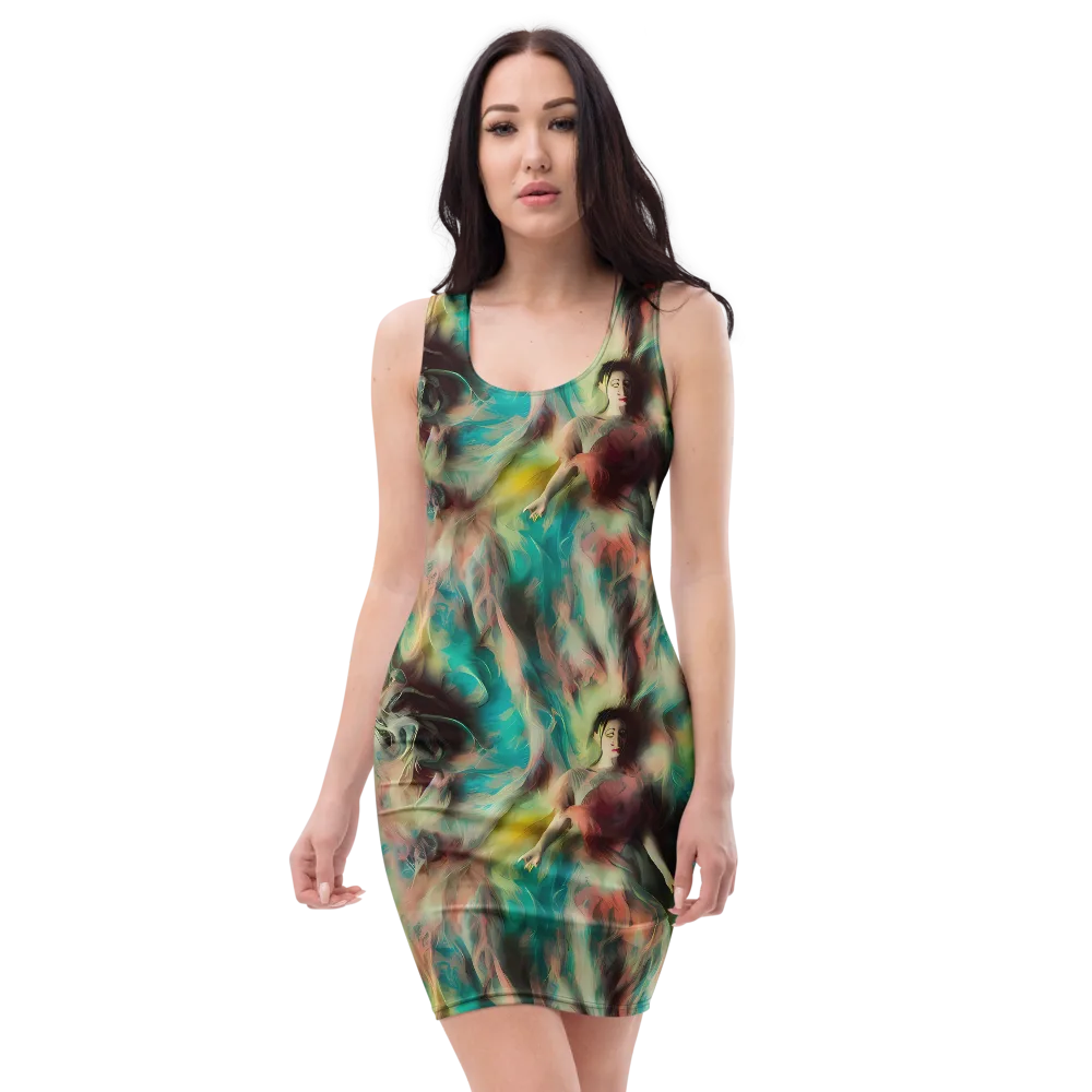 Enchanted Fusion on Bodycon Dress — Front