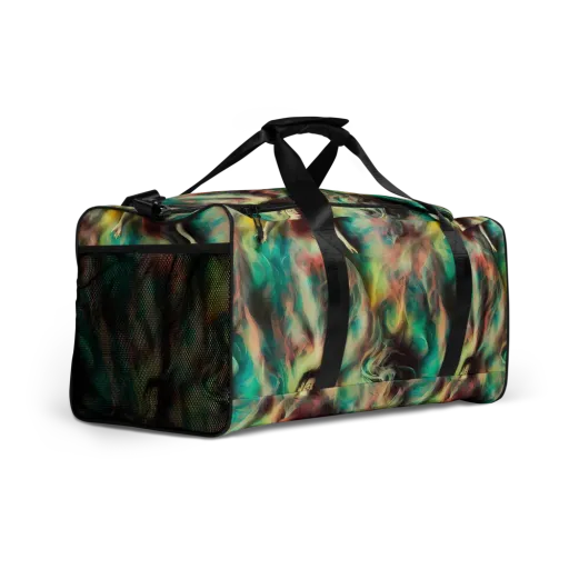 Enchanted Fusion on a Duffle Bag