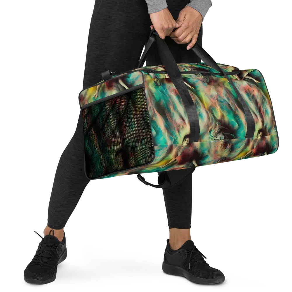 Enchanted Fusion on Duffle Bag — Right Front