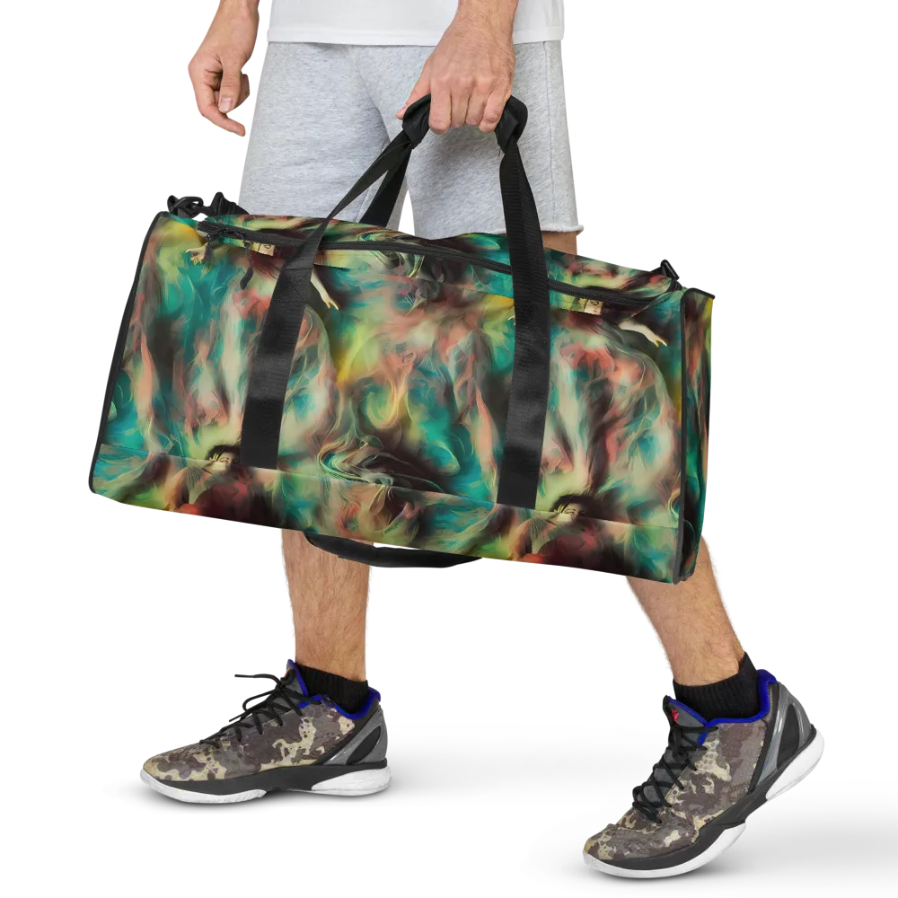 Enchanted Fusion on Duffle Bag — Front