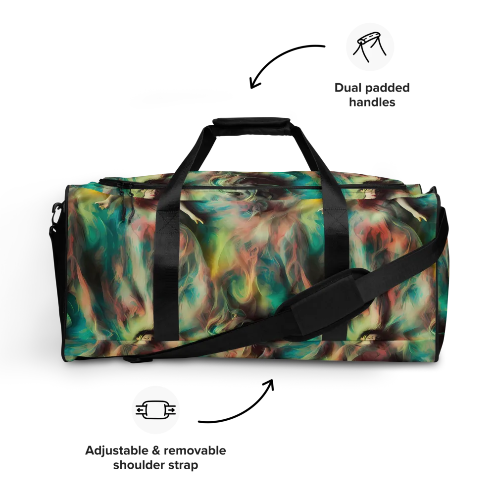 Enchanted Fusion on Duffle Bag — Front