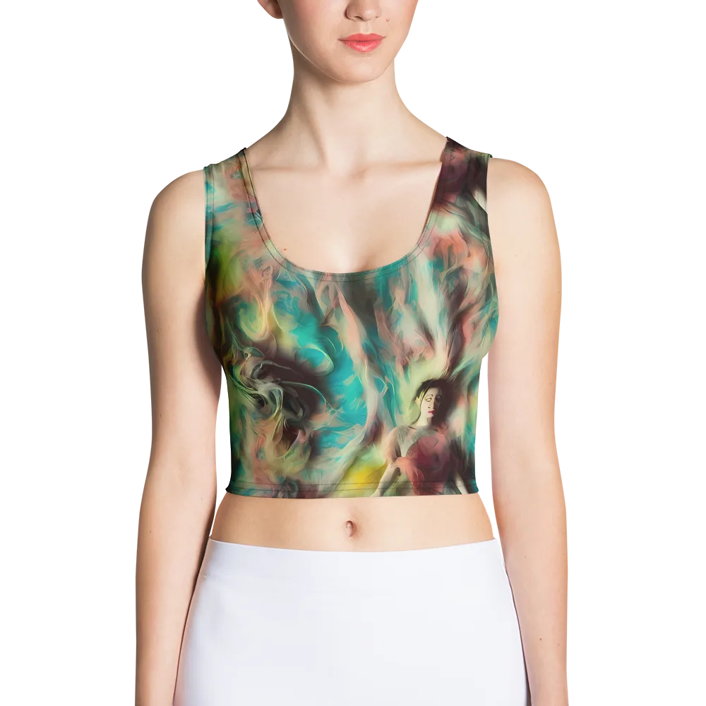 Enchanted Fusion on Crop Top — Front