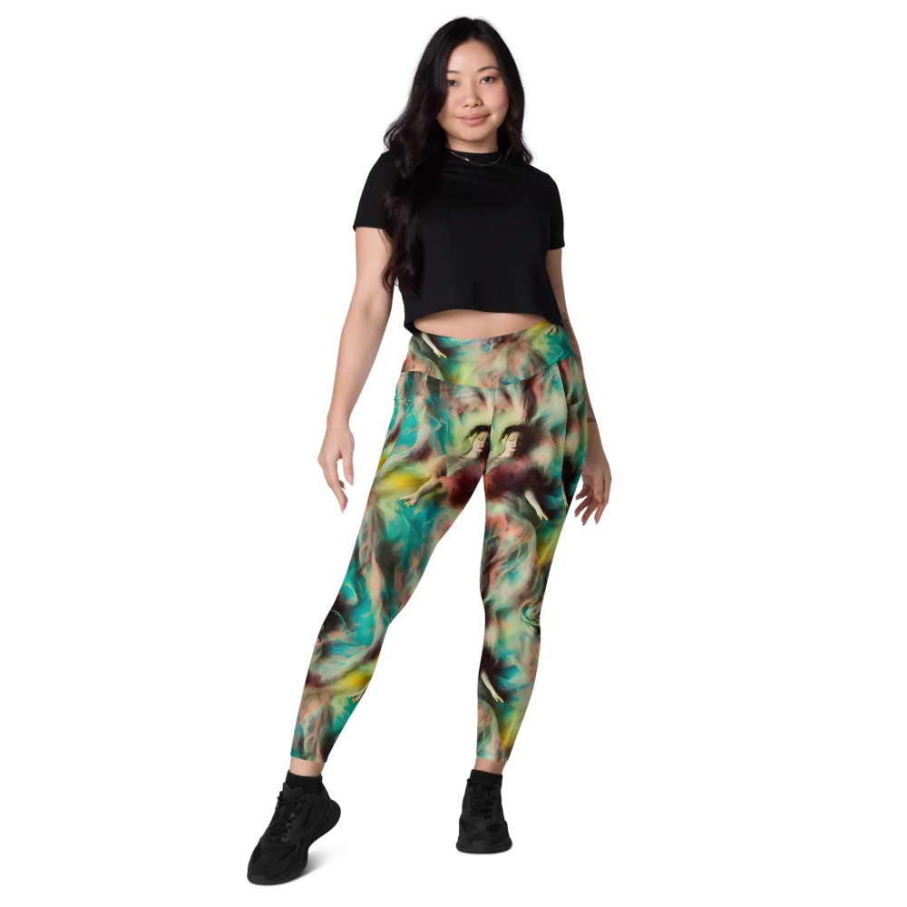 Enchanted Fusion on Leggings with Pockets — Front