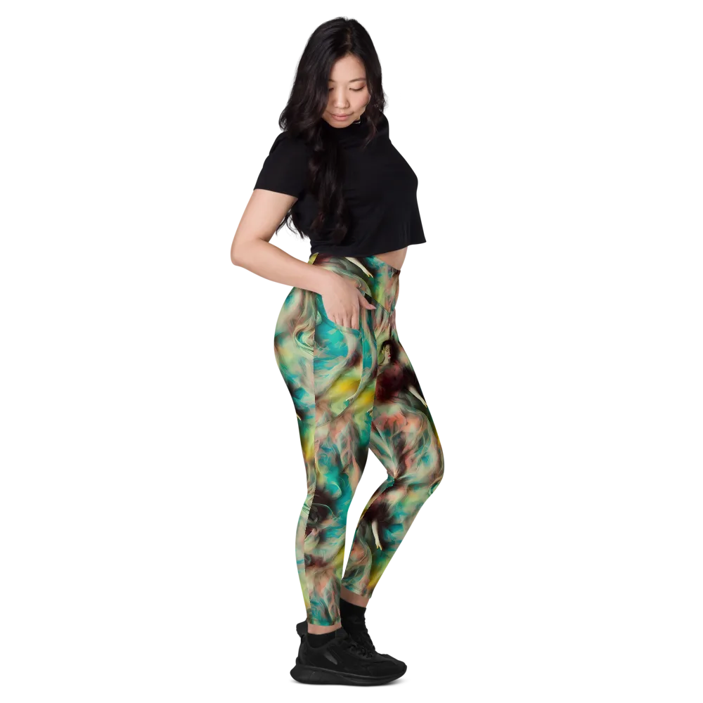 Enchanted Fusion on Leggings with Pockets — Right