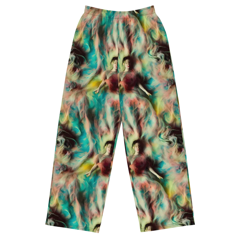 Enchanted Fusion on Wide-Leg Pants — Front