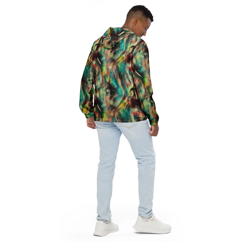 Enchanted Fusion on Men's Windbreaker — Back