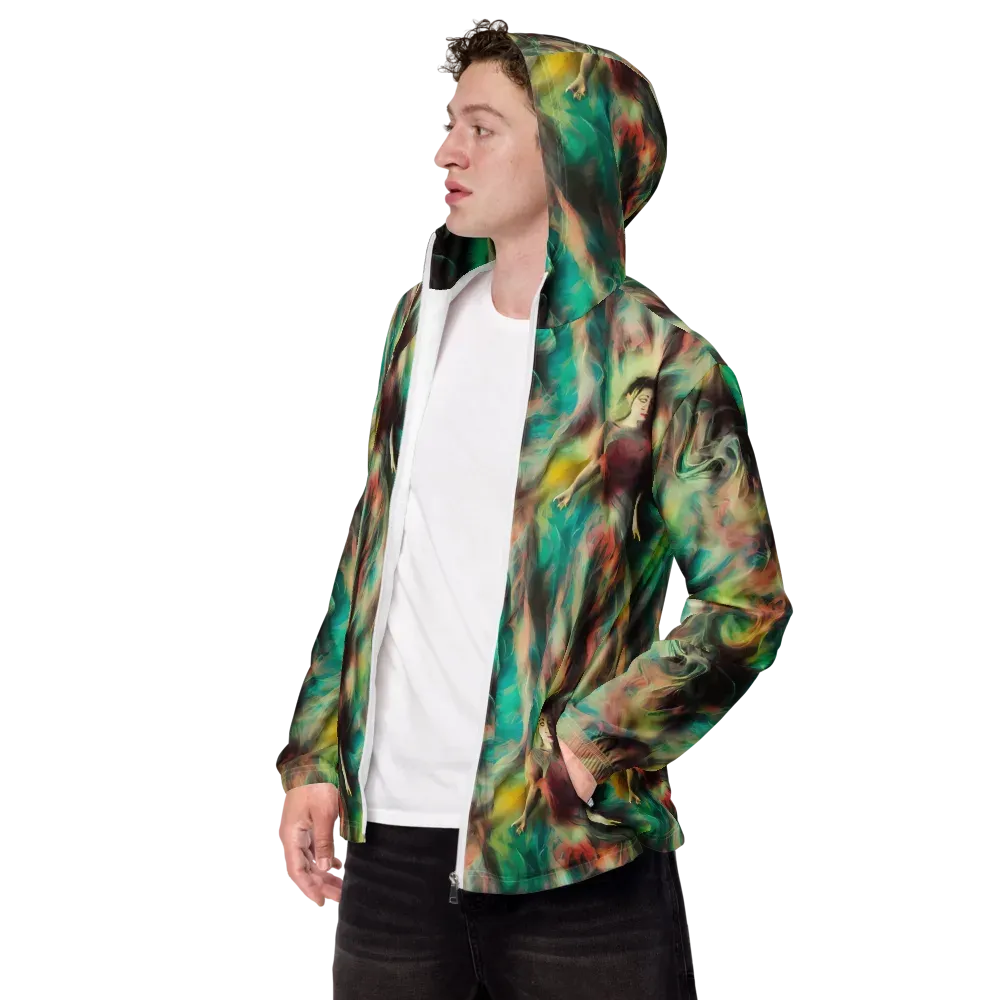 Enchanted Fusion on Men's Windbreaker — Left Front