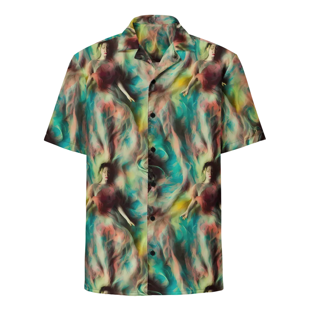 Enchanted Fusion on Button Shirt — Front