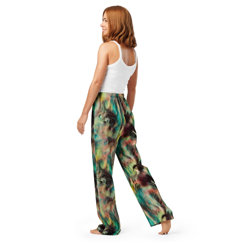 Enchanted Fusion on Women's Pajama Pants — Back