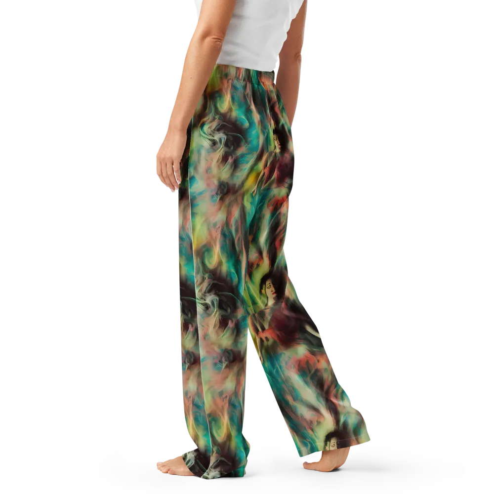 Enchanted Fusion on Women's Pajama Pants — Left