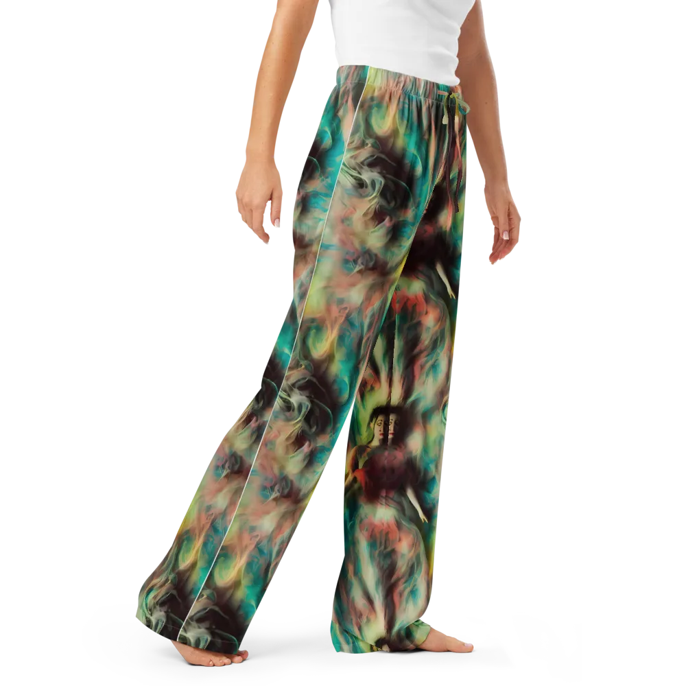 Enchanted Fusion on Women's Pajama Pants — Right Front