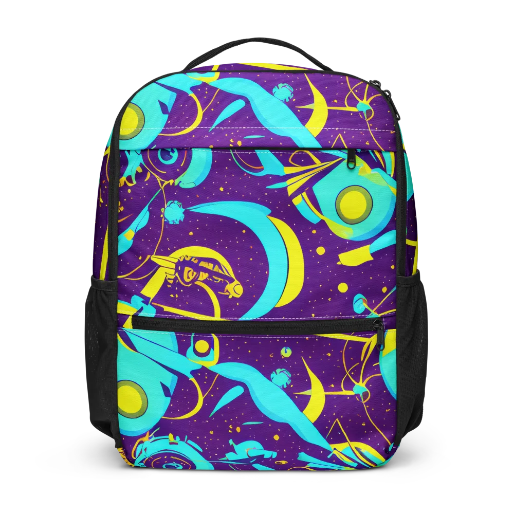 Azure Odyssey on Utility Backpack — Front