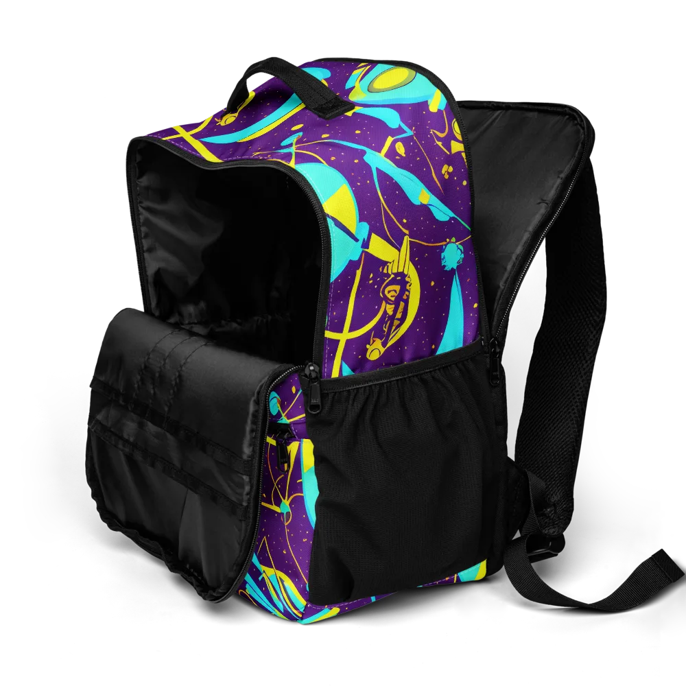 Azure Odyssey on Utility Backpack — Product details 2