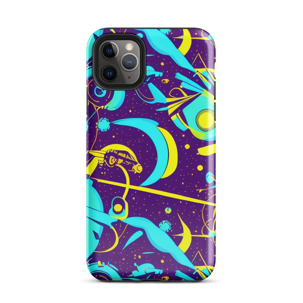 Azure Odyssey on Tough Case for iPhone® — Front