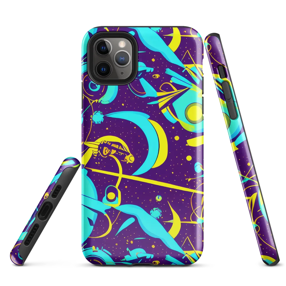 Azure Odyssey on Tough Case for iPhone® — Front