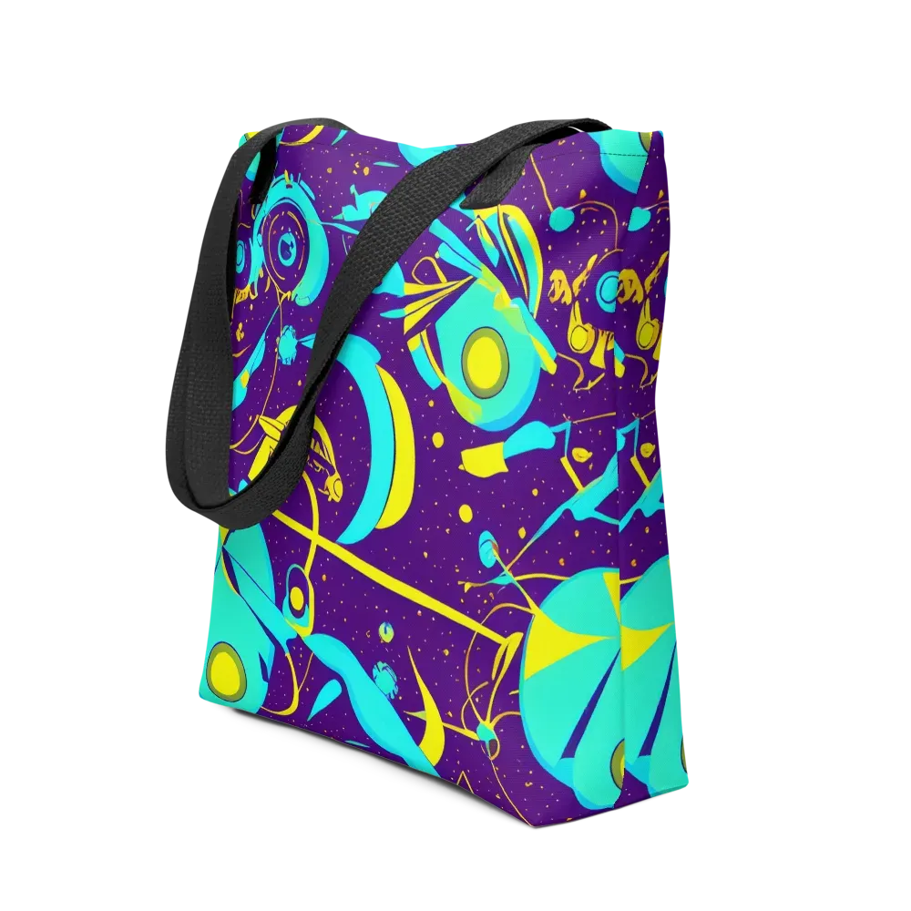 Azure Odyssey on Tote Bag — Front