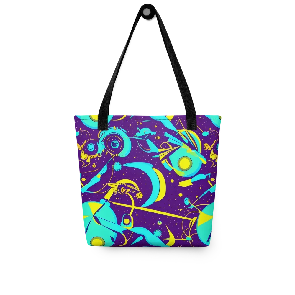 Azure Odyssey on Tote Bag — Front