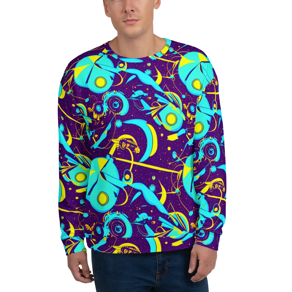 Azure Odyssey on Sweatshirt — Front