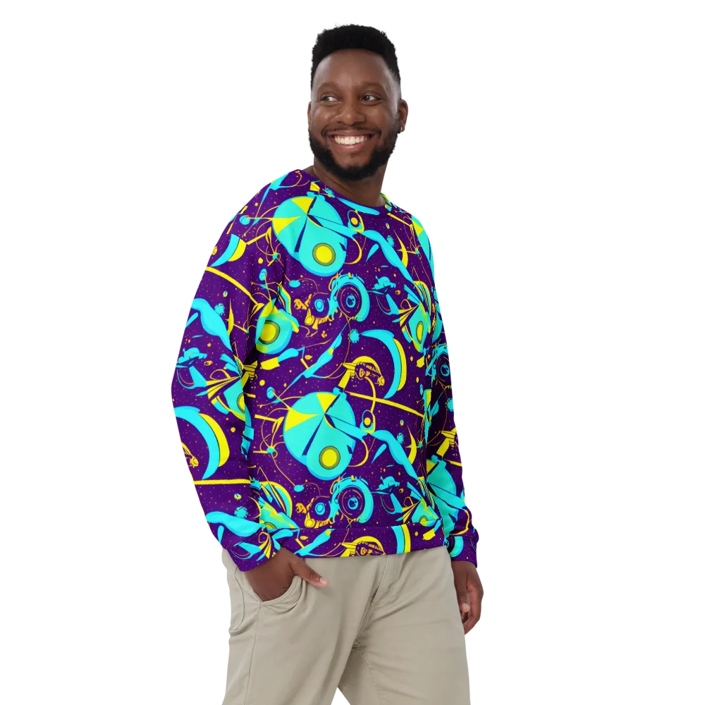 Azure Odyssey on Sweatshirt — Front