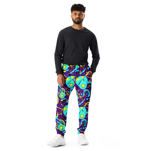 Azure Odyssey on a Men's Joggers